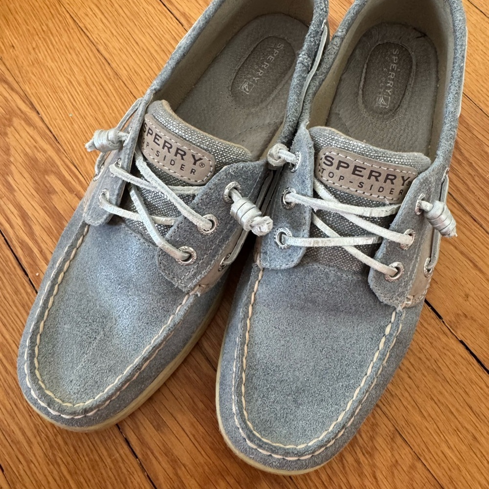 Sperry Suede Boat Shoes 8.5